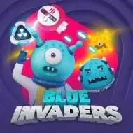 Blue Invaders game cover